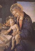 Sandro Botticelli, Son of Our Lady of teaching reading